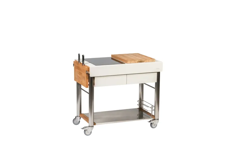 Outdoork�che INDU+ ServeBoy Duo K�chentrolley, Gartenk�che GRUNDMODUL